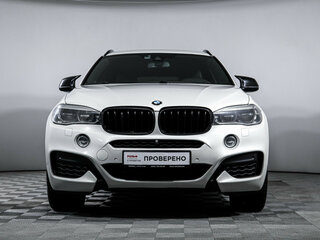 2019 BMW X6 40d II (F16), белый, 4690000 рублей, вид 2
