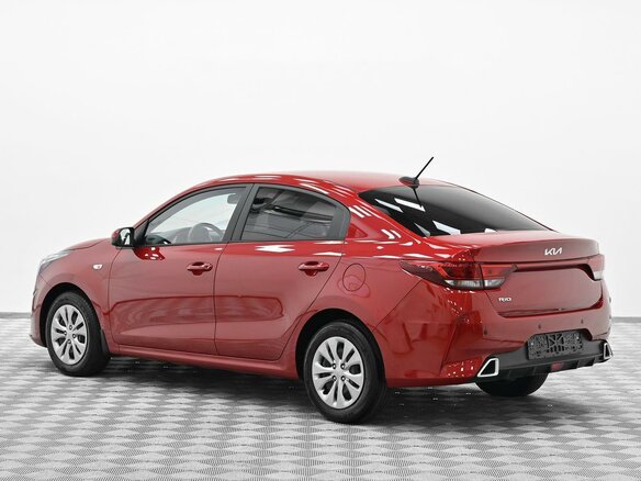 2021 Kia Rio IV Рестайлинг, красный, 1265000 рублей - вид 1