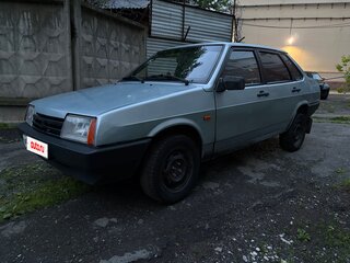 2001 Lada (ВАЗ) 21099, серебристый, 110000 рублей, вид 1