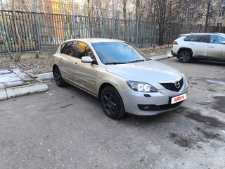 2007 Mazda 3 I (BK) Рестайлинг, серый, 460000 рублей, вид 4