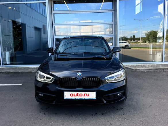 2017 BMW 1 серии 118i II (F20/F21) Рестайлинг, чёрный - вид 7