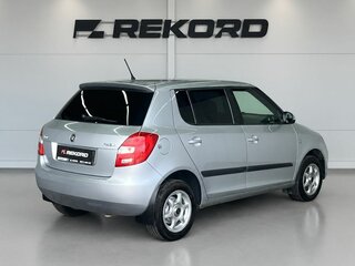 2013 Skoda Fabia II Рестайлинг, серебристый, 799000 рублей, вид 4