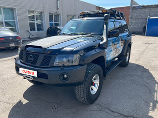 2008 Nissan Patrol V (Y61) Рестайлинг, чёрный, 3500000 рублей, вид 1