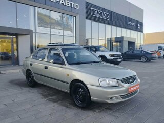 2008 Hyundai Accent ТагАЗ II, бежевый, 350000 рублей, вид 3