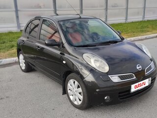 2008 Nissan Micra III (K12), чёрный, 660000 рублей, вид 2