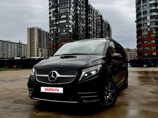 2021 Mercedes-Benz V-Класс Long 250 d длинный III (W447) Рестайлинг, чёрный, 6700000 рублей, вид 3