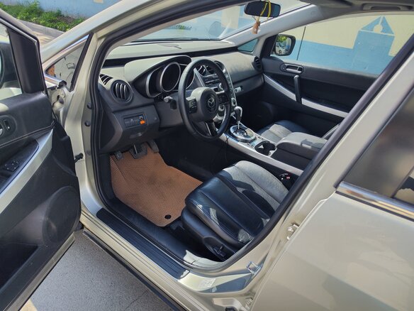 2007 Mazda CX-7 I, серебристый, 825000 рублей - вид 8