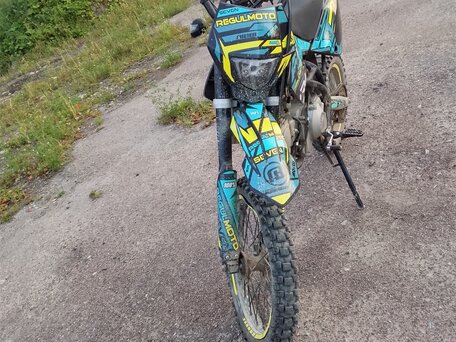 2024 Regulmoto RM125, синий, 65000 рублей, вид 1