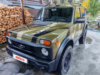 2023 Lada (ВАЗ) Niva Legend Bronto I, зелёный, 1350000 рублей, вид 3