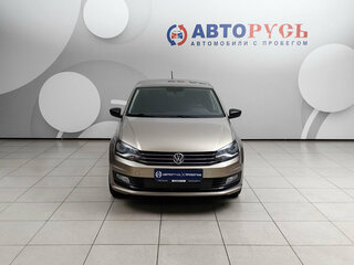 2017 Volkswagen Polo V Рестайлинг, бежевый, 1099000 рублей, вид 3