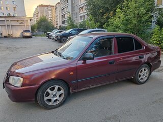 2007 Hyundai Accent ТагАЗ II, красный, 230000 рублей, вид 4