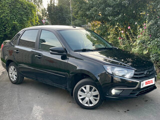 2022 Lada (ВАЗ) Granta I Рестайлинг, чёрный, 510000 рублей, вид 1
