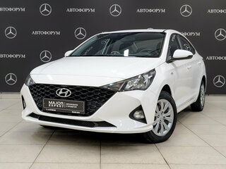 2022 Hyundai Solaris II Рестайлинг, белый, 1560000 рублей, вид 1