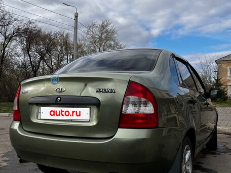 2010 Lada (ВАЗ) Kalina I, зелёный, 190000 рублей, вид 4