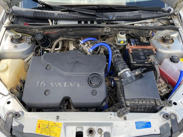 2010 Lada (ВАЗ) Kalina I, серебристый, 320000 рублей - вид 14