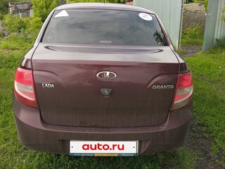 2015 Lada (ВАЗ) Granta I, красный, 420000 рублей, вид 5