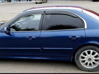 2006 Hyundai Sonata ТагАЗ IV (EF) Рестайлинг, синий, 450000 рублей, вид 4