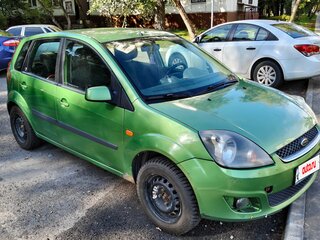 2008 Ford Fiesta Mk5, зелёный, 350000 рублей, вид 1