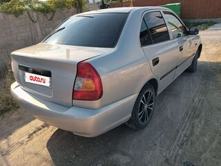 2009 Hyundai Accent ТагАЗ II, серебристый, 425000 рублей, вид 3