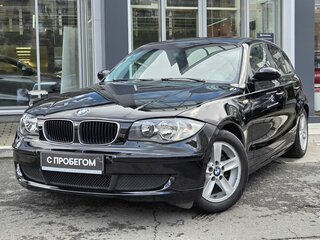 2009 BMW 1 серии 116i I (E81/E82/E87/E88) Рестайлинг, чёрный, 569000 рублей, вид 1