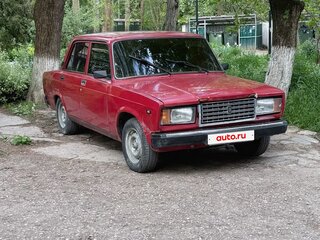 1992 Lada (ВАЗ) 2107, красный, 110000 рублей, вид 3