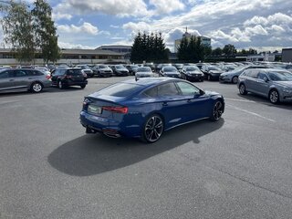 2023 Audi A5 Sportback 35 TFSI II (F5) Рестайлинг, синий, 3780000 рублей, вид 3