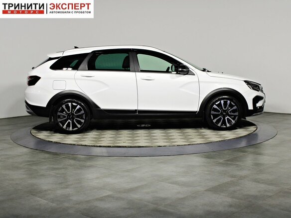 2024 Lada (ВАЗ) Vesta SW Cross I Рестайлинг (NG), белый, 1535000 рублей - вид 3