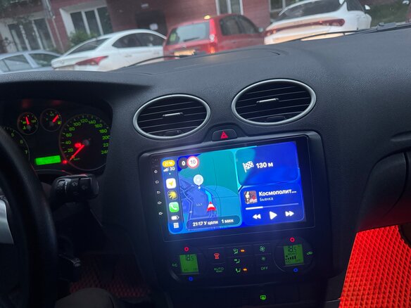 2007 Ford Focus II, серебристый - вид 6