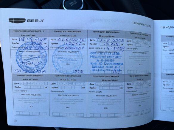 2024 Geely Monjaro I, чёрный, 3550000 рублей - вид 16