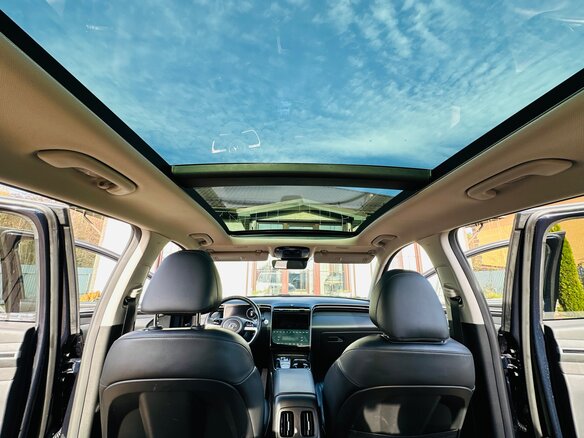 2021 Hyundai Tucson IV, синий, 3050000 рублей - вид 14