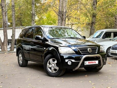2005 Kia Sorento 5-speed I, чёрный, 465000 рублей, вид 3