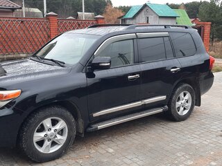 2012 Toyota Land Cruiser 200 Series Рестайлинг 1, чёрный, 4955000 рублей, вид 2