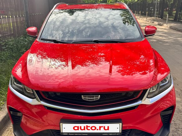 2021 Geely Coolray I, красный