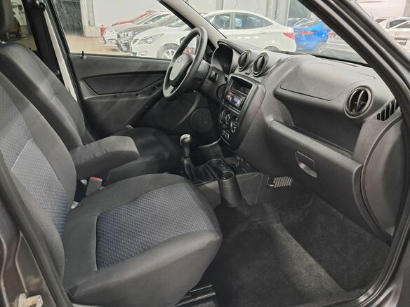2015 Lada (ВАЗ) Granta I, серый, 390000 рублей - вид 10
