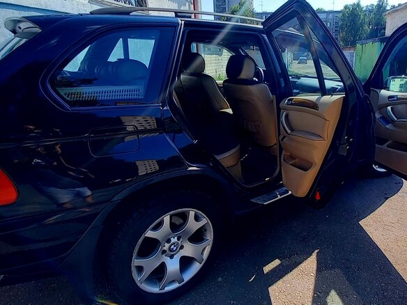 2002 BMW X5 3.0i I (E53), чёрный, 769283 рублей - вид 14