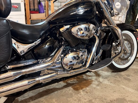 2005 Suzuki Boulevard C50, чёрный, 510000 рублей - вид 3