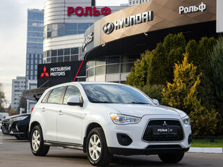 2014 Mitsubishi ASX I Рестайлинг, белый, 1078000 рублей, вид 2