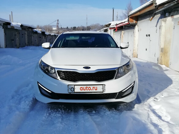 2011 Kia Optima III, белый - вид 2