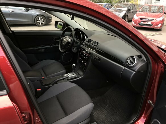 2008 Mazda 3 I (BK) Рестайлинг, красный - вид 10