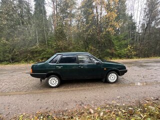 2003 Lada (ВАЗ) 21099, зелёный, 130000 рублей, вид 4