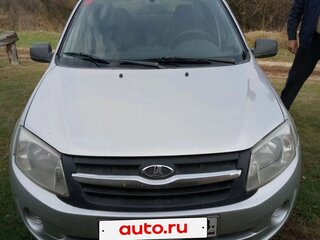 2012 Lada (ВАЗ) Granta I, серебристый, 260000 рублей, вид 1