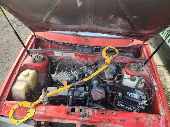 1991 Lada (ВАЗ) 2109, красный, 35000 рублей - вид 7