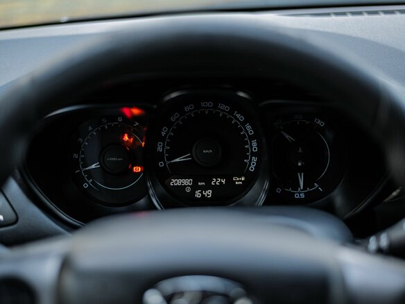2016 Lada (ВАЗ) Vesta I, синий, 633000 рублей - вид 4