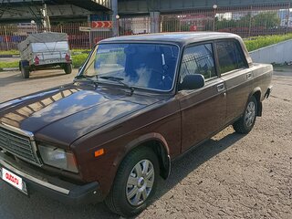 2006 Lada (ВАЗ) 2107, пурпурный, 210000 рублей, вид 2