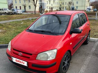 2004 Hyundai Getz I, красный, 390000 рублей, вид 2
