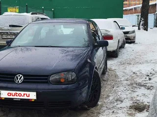 2002 Volkswagen Golf IV, синий, 2000000 рублей, вид 2