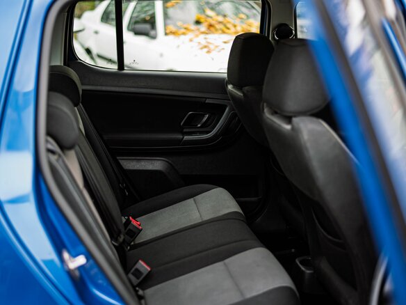 2013 Skoda Fabia II Рестайлинг, синий, 813000 рублей - вид 9