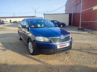 2014 Skoda Rapid I, синий, 850000 рублей, вид 2