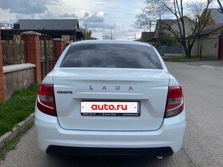 2020 Lada (ВАЗ) Granta I Рестайлинг, белый, 615000 рублей, вид 4