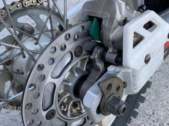 1999 Suzuki DR 250, жёлтый, 300000 рублей - вид 8